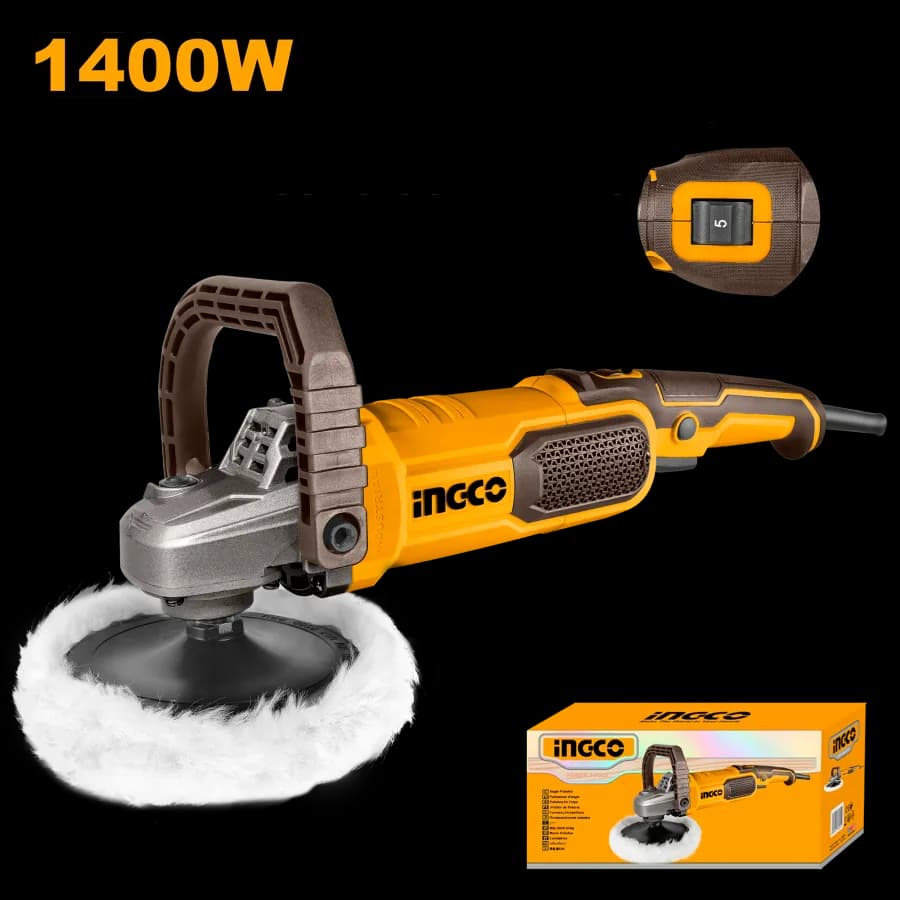 Pulidora 1400W 1500-3600RPM INGCO