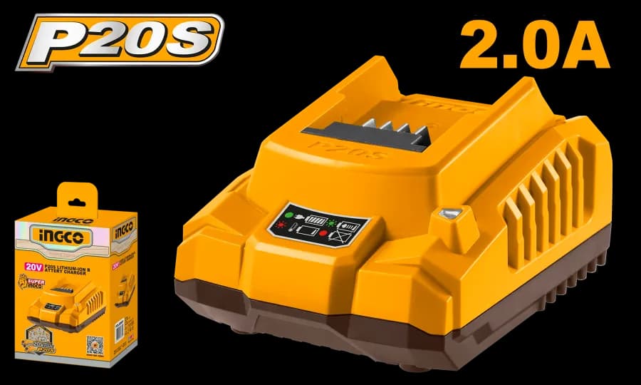 Cargador DE Bateria 20V 2AM-INGCO
