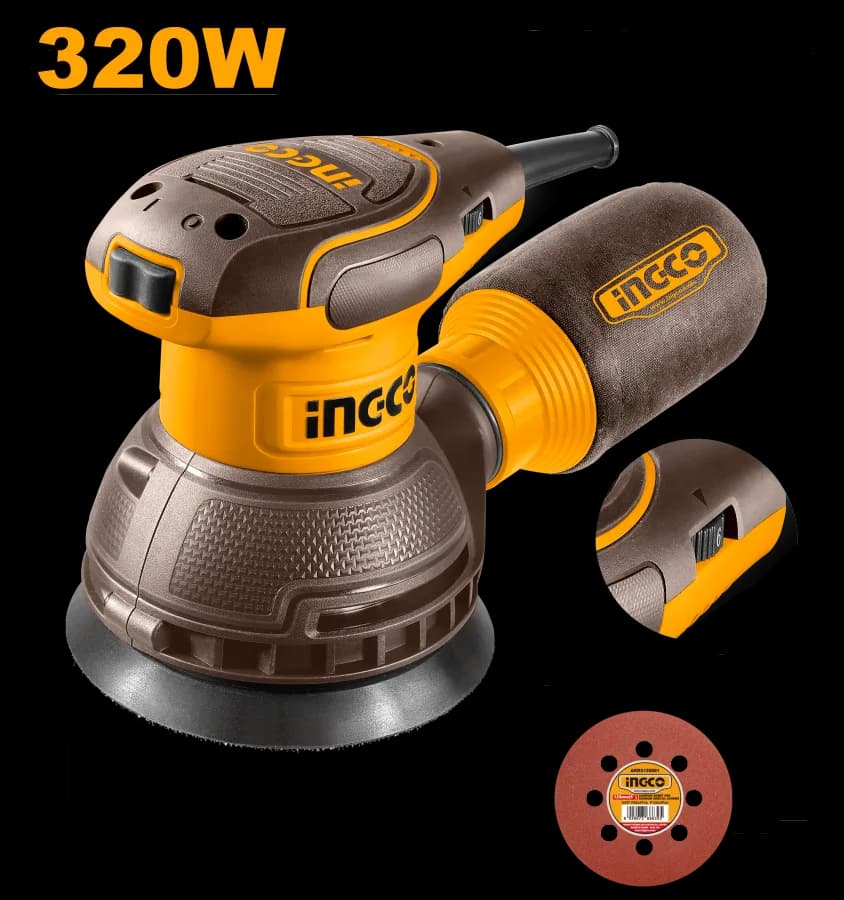Lijadora Roto Orbital 320W INGCO