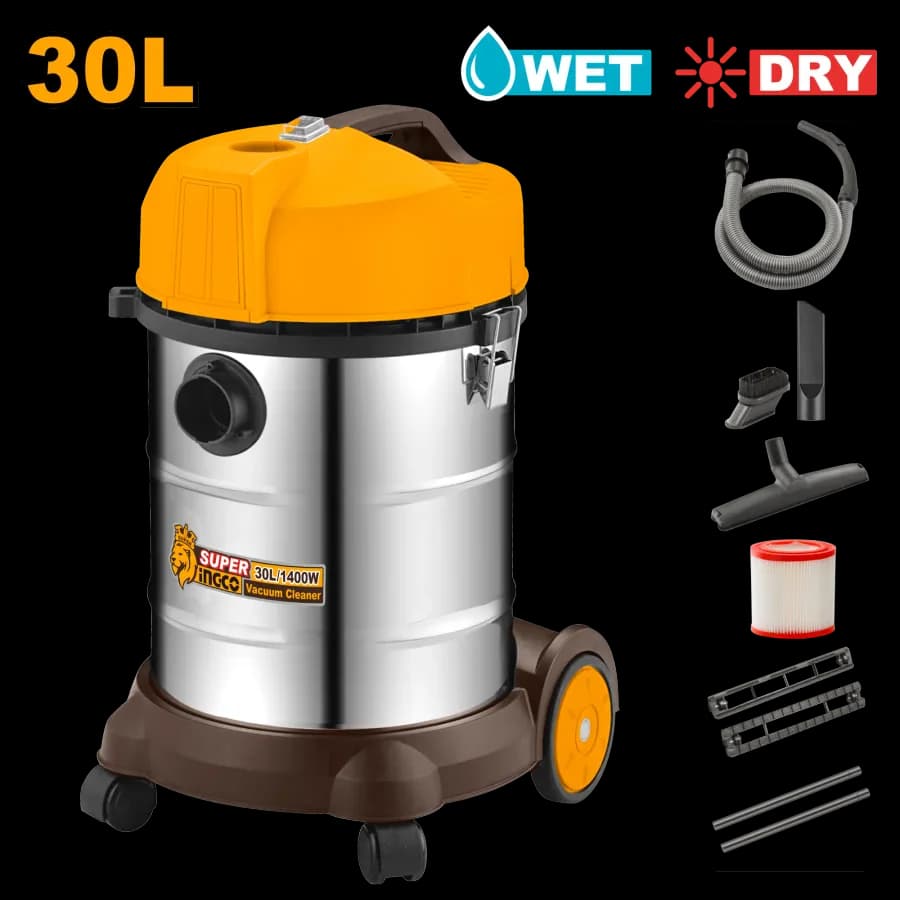 Aspiradora 1400W/ 30L INGCO