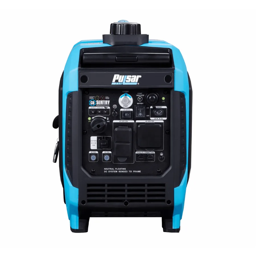 Generador Electrico A Gasolina Americano PULSAR 5000 Watt (5.0KW) Dual Fuel (gasolina, Gas Doméstico Y Propano) (inverter) (silencioso 65DB) 3