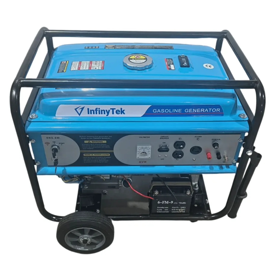 Generador Electrico A Gasolina Infinytek 8,500 Watt (8,5 Kw) Azul Gasolina – Gen-infk 2