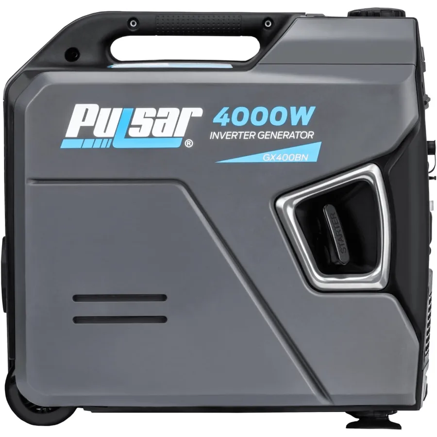 Generador Electrico A Gasolina Americano PULSAR GX400BN 4000W (4.0KW) Portable Ultra Silencioso Dual Fuel (gasolina, Gas Doméstico Y Propano 2
