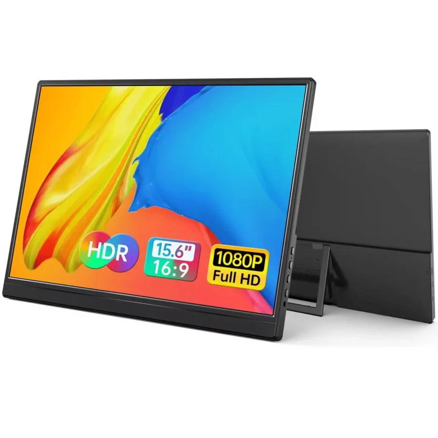 Monitor Ultra-slim Yxk 15.6PULG Portable Full-hd IPS Usb-c HDMI Black – Monitores – YXK-PM1562-B