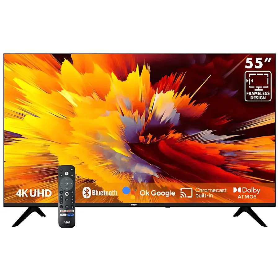 Televisor TV RCA 55" LED 4K (3840*2160) 60HZ Ultra HD HDR Smart Android 11 Google Play – LED55RCA684GT