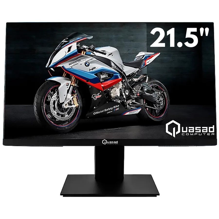 Monitor Quasad 21.5" QM-F20 FHD 100HZ LED FHD VGA HDMI Negro – QM-F20