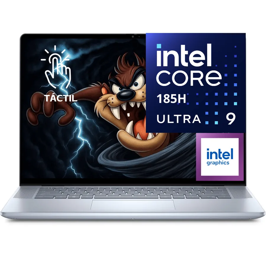 Laptop DELL Inspiron Plus 7640 INTEL Core Ultra 9 185H (intel Evo Edition) 512GB SSD RAM 16GB INTEL Arc Graphics 16" (1920×1200) Touchscreen