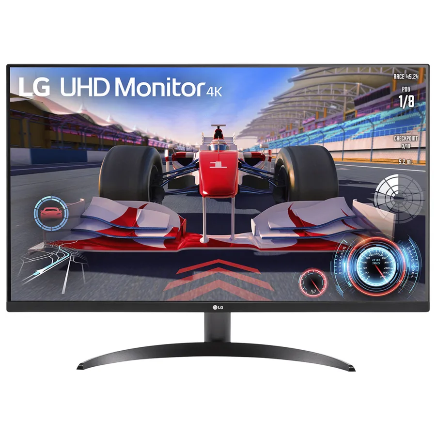 Monitor LG 31.5” LED Ultrawide 3840×2160 4K HDMI DP 60HZ Freesync Speakers Black – 32UR500KB