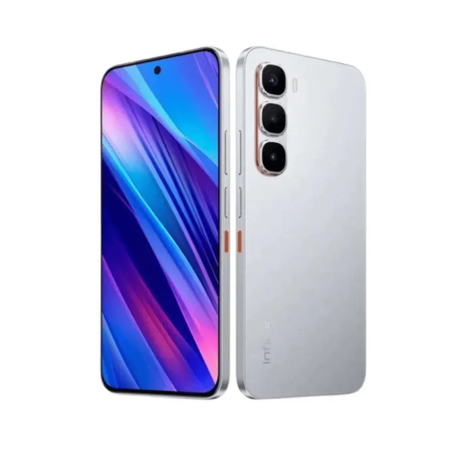 Telefono Celular Infinix Hot 60 Pro 8GM RAM 256GB Alm 6.78 Pulg 50MP Trasera 13MP Frontal Titanium Silver – HOT60PRO