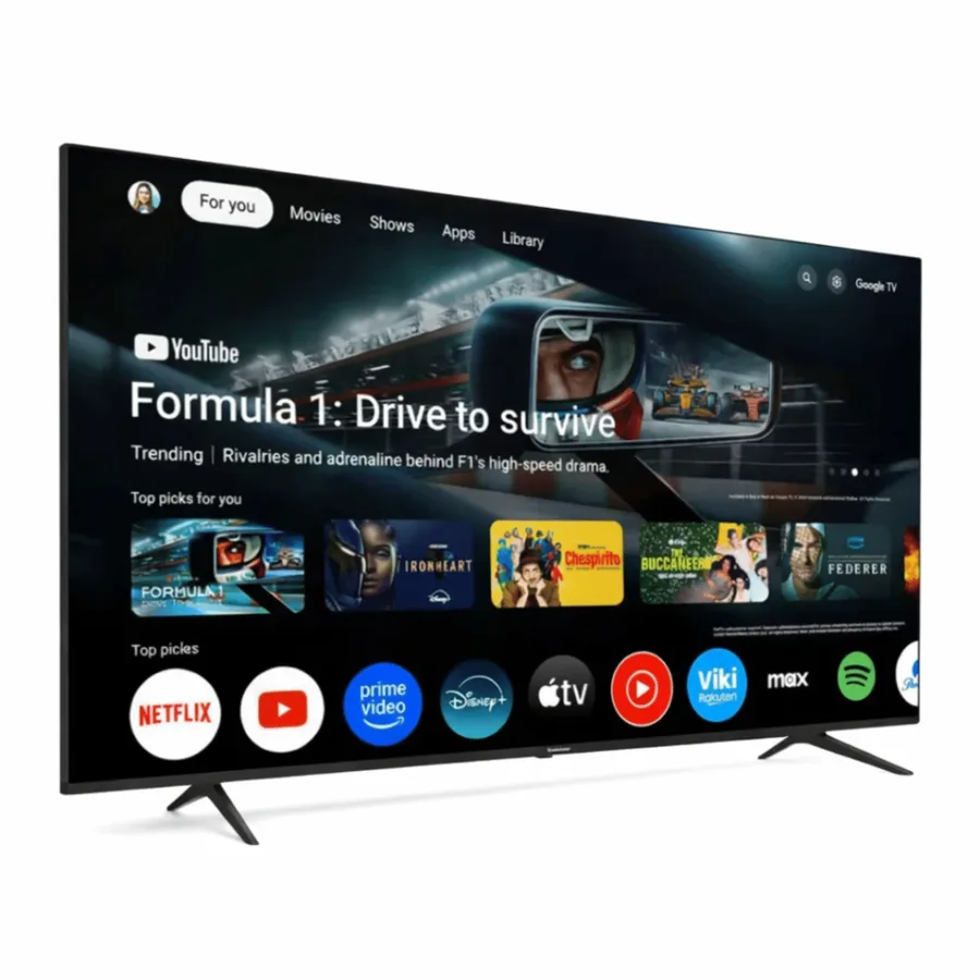 Televisor TV RCA 75" LED 4K (3840*2160) 60HZ Ultra HD HDR Smart Android 11 Google Play – LED75UHDRC 2