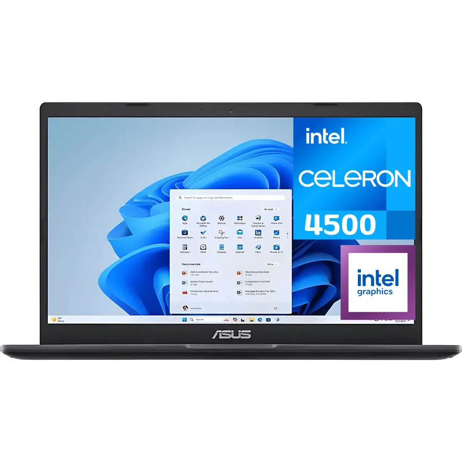 Laptop ASUS Vivobook GO 14 E410KA-CL4128 INTEL Celeron® N4500 RAM 4GB SSD 128GB Emmc 14" (1920×1080) Windows 11 Home Star Black – E410KA-CL4