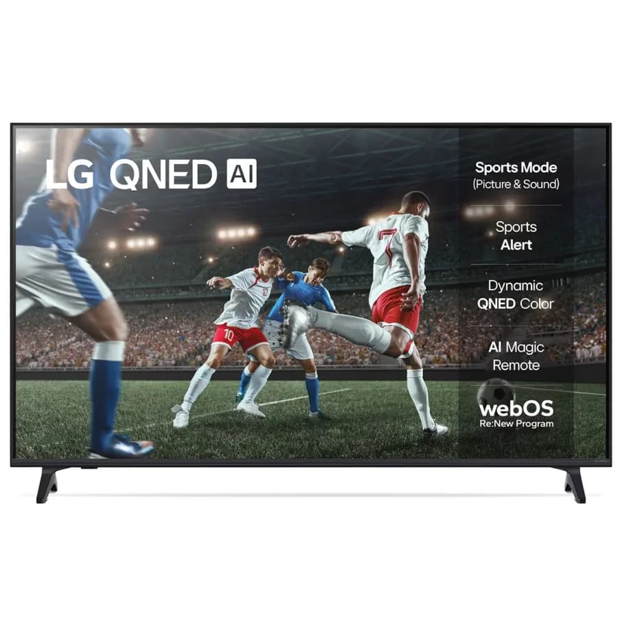 Televisor TV LG 55" 55QNED73A IA 4K UHD Webos ALPHA7 Reconocimiento DE Voz 60HZ Plano – 55QNED73ASA