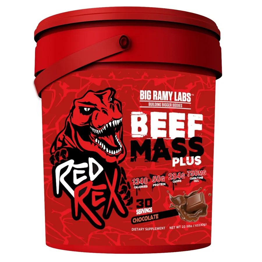 Red Rex Beef Mass 22.5 Lbs Chocolate