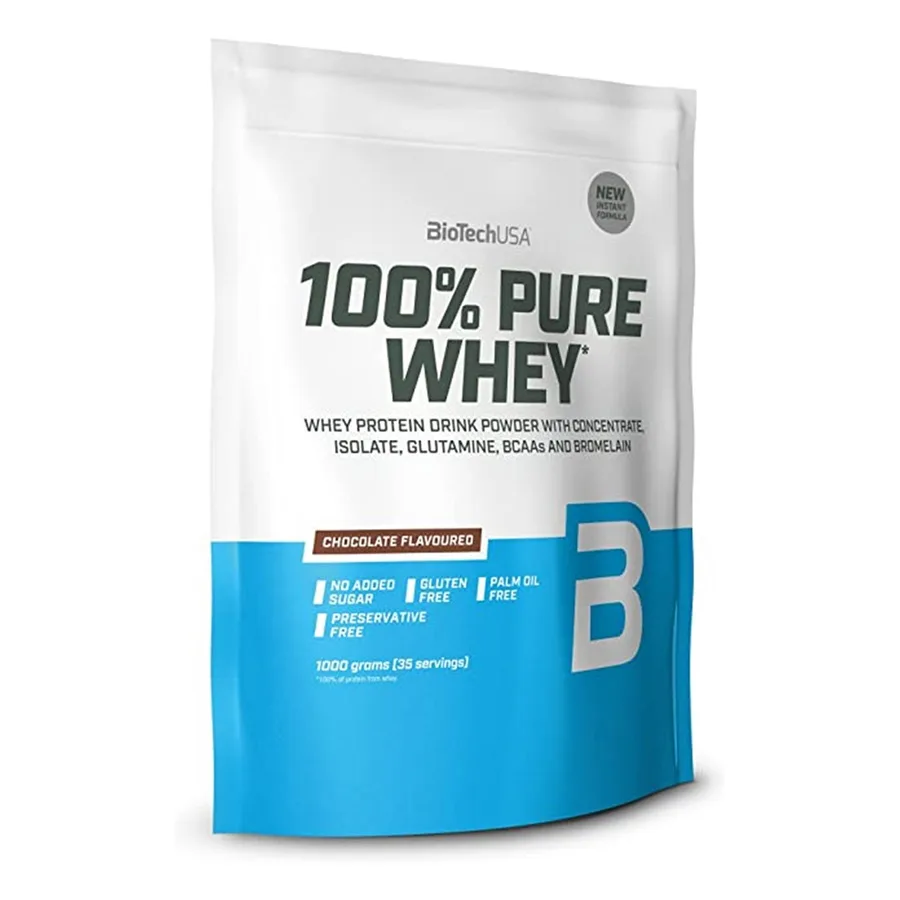 BioTechUsa 100% Pure Whey 2.2 Lbs Chocolate