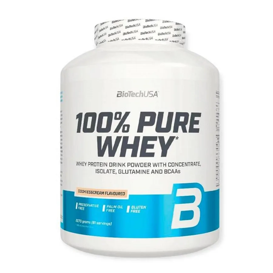 BioTechUsa 100% Pure Whey 5 Lbs Cookies & Cream
