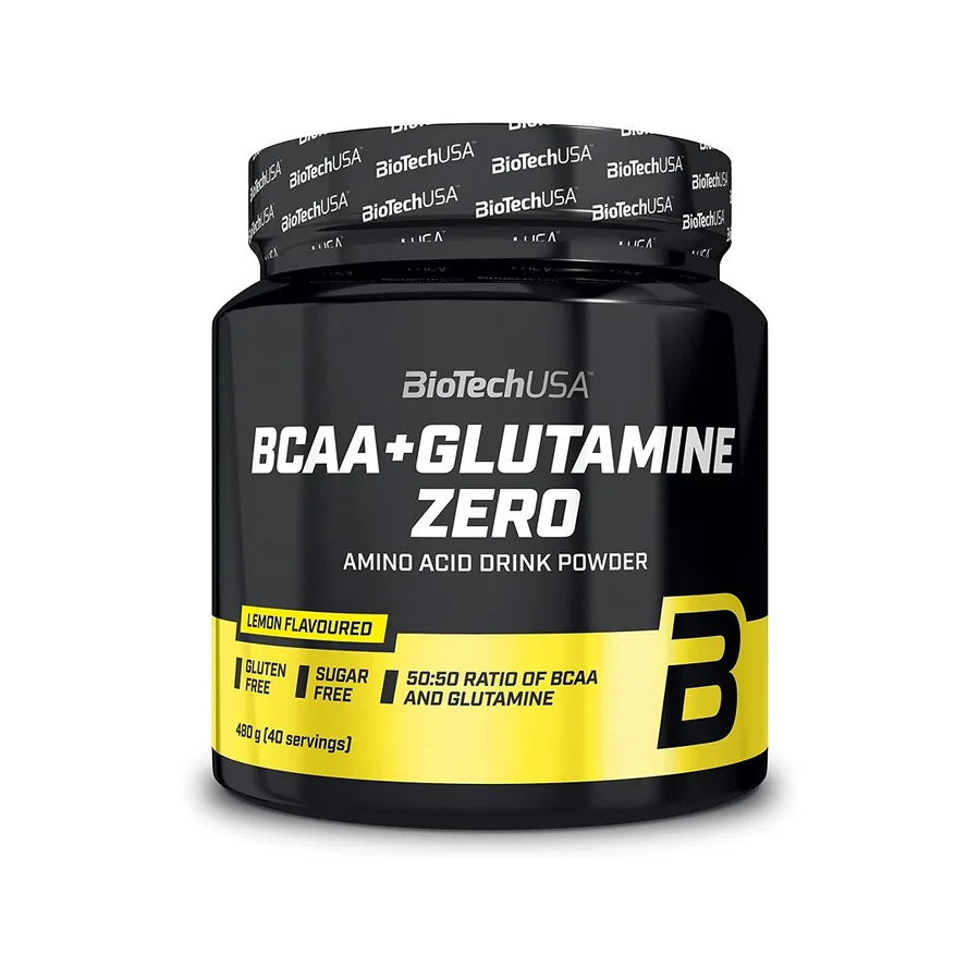 BioTechUsa BCAA + Glutamina Zero 40 Serv. Lemon