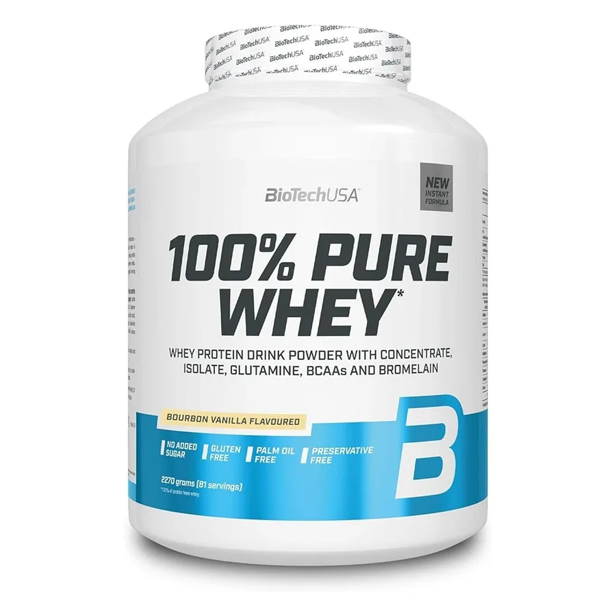 BioTechUsa 100% Pure Whey 5 Lbs Vainilla