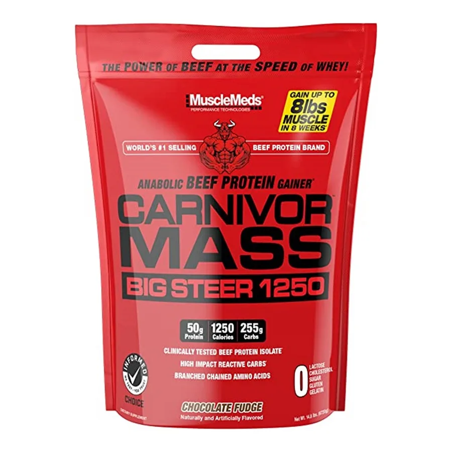 Carnivor Mass Big Steer 15 Lbs Chocolate