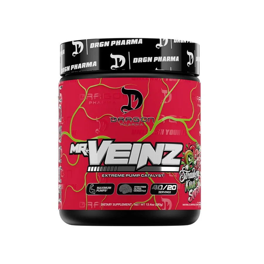 Dragon Pharma Mr. Veinz 40 / 20 Serv. Strawberry