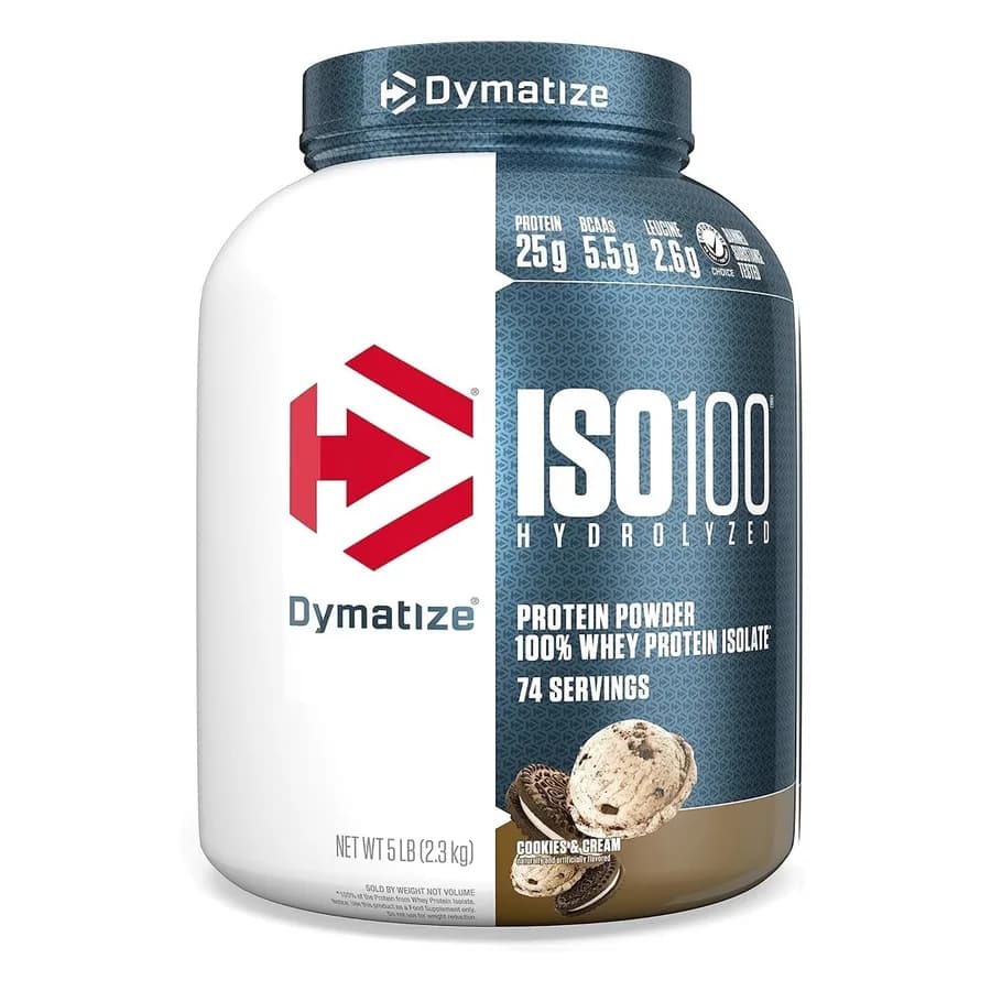 Dymatize Iso 100 5 Lbs Cookies & Cream