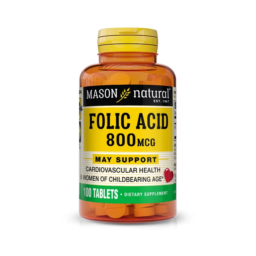 Ácido Fólico 800 mcg 100 Tab.