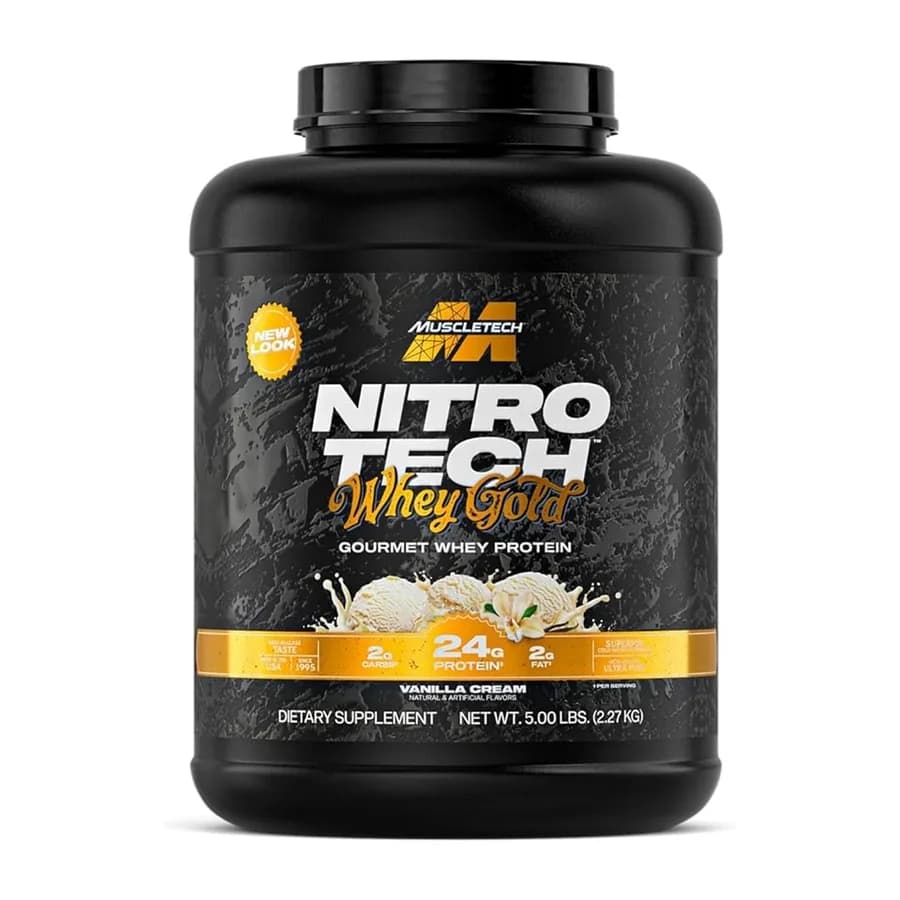 Nitro Tech Whey Gold 5 Lbs Vainilla