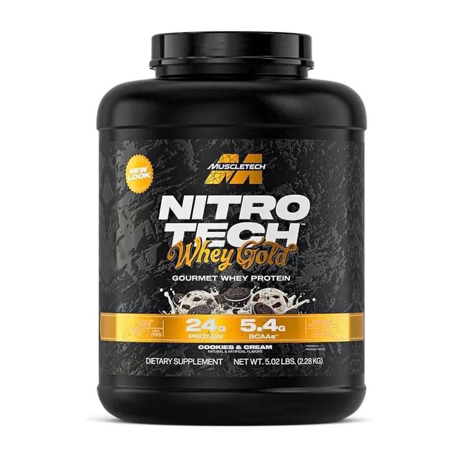 Nitro Tech Whey Gold 5 Lbs Cookies & Cream