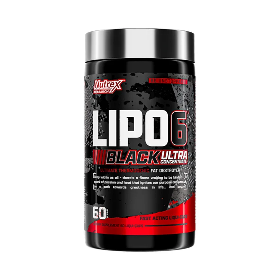 Lipo 6 Black UC 60 Cap.