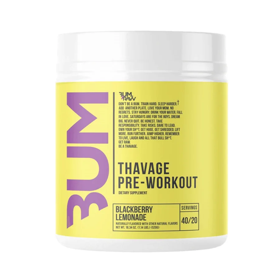 Raw / Cbum Thavage Pre 40 Serv. Lemonade