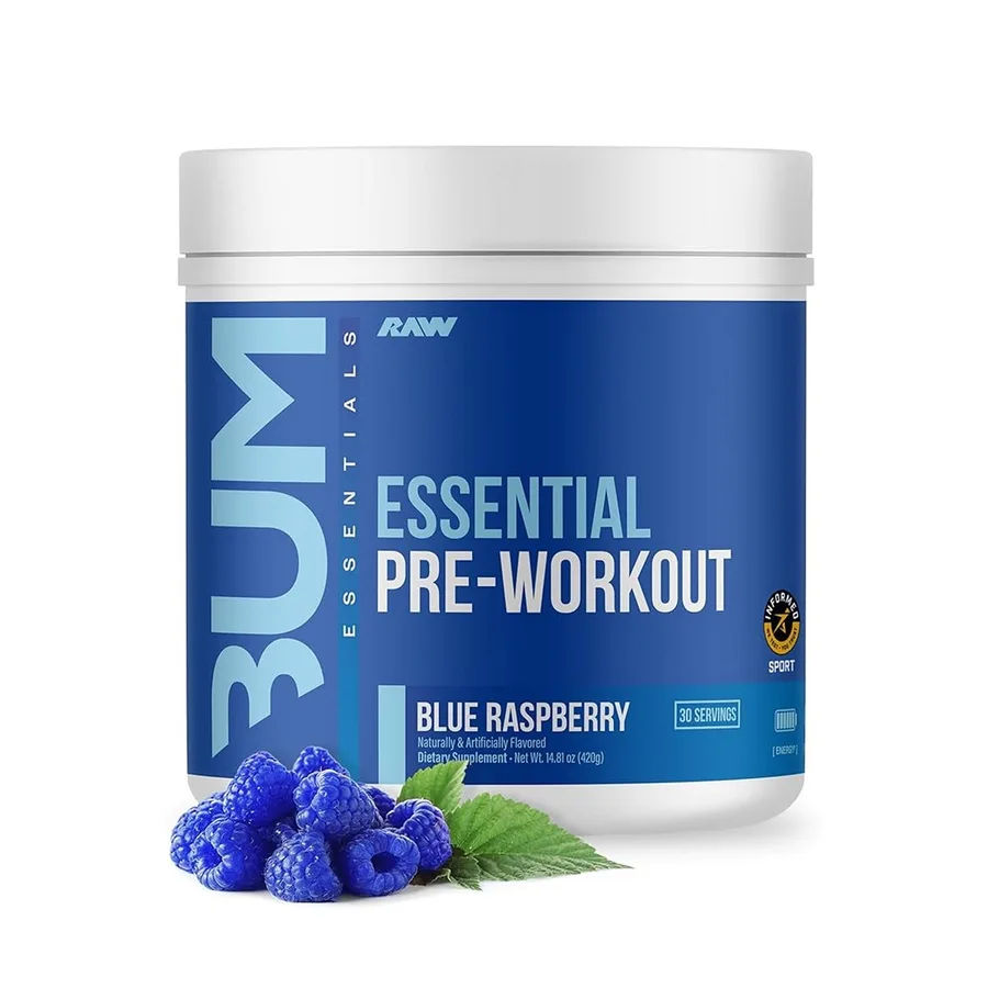 Raw / Cbum Essential Pre 30 Serv. Blue Raspberry