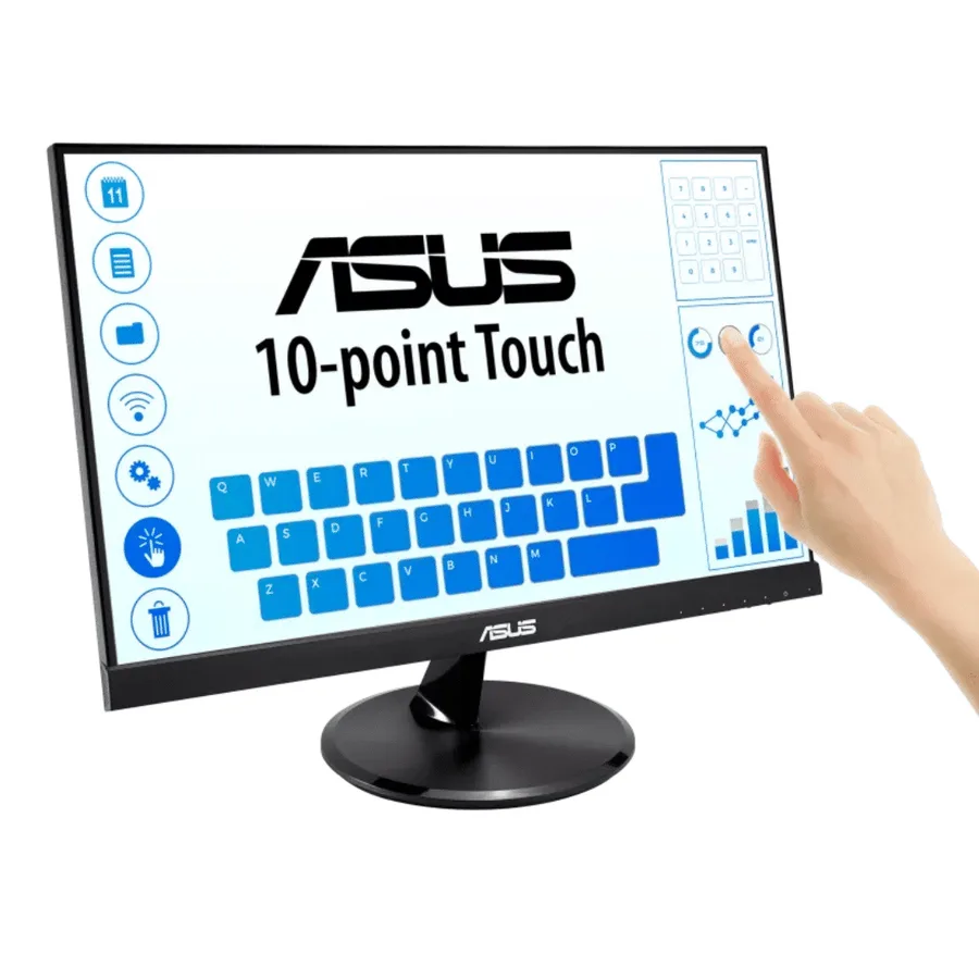 Monitor ASUS VT229H 21.5 Pulg./ Touch / IPS / 1920×1080 / Borde Fino / Speakers / HDMI – Dsub – 199291344785 – VT229H 3