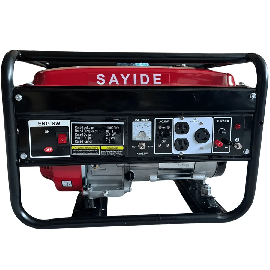 Generador Electrico A Gasolina Ovi 3.500 Watt / 4000 – 110/220V 60HZ