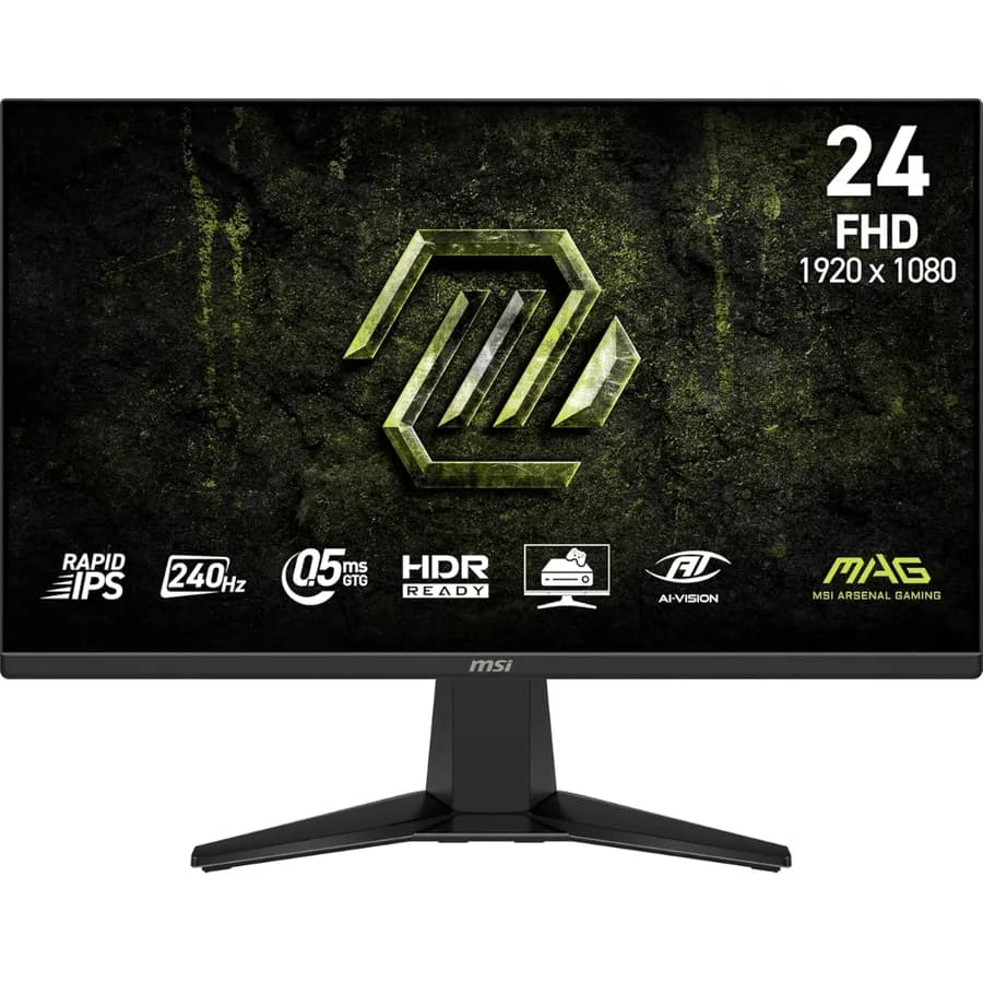 MSI Mag 245F X24 Gaming â 24" â 1920 X 1080 â HDMI / Displayport â 240HZ â Monitores â Monitores â 824142432396