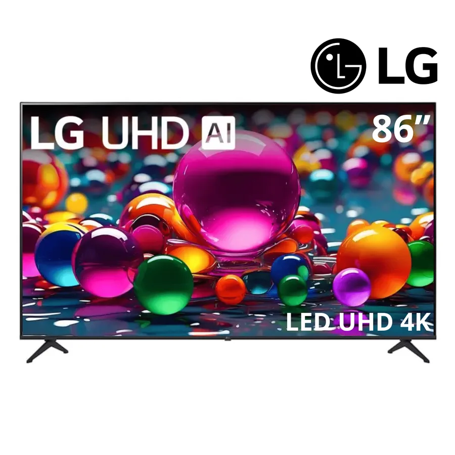 TV LG 86 Pulg UHD AI 4K UA80 HDR10 4K BT 3HDMI Ethernet USB Webos 25 â Televisores â 86UA8500PSA