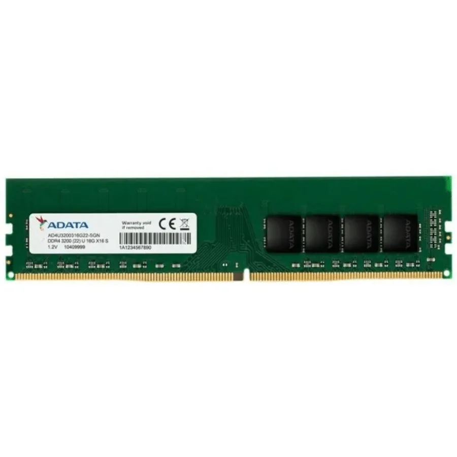 Memoria Ram Dim ADATA 16GB DDR4 UDIMM 3200 MHZ 1.2V 22-22-22 â 4711085931443 â AD4U320016G22-SGN