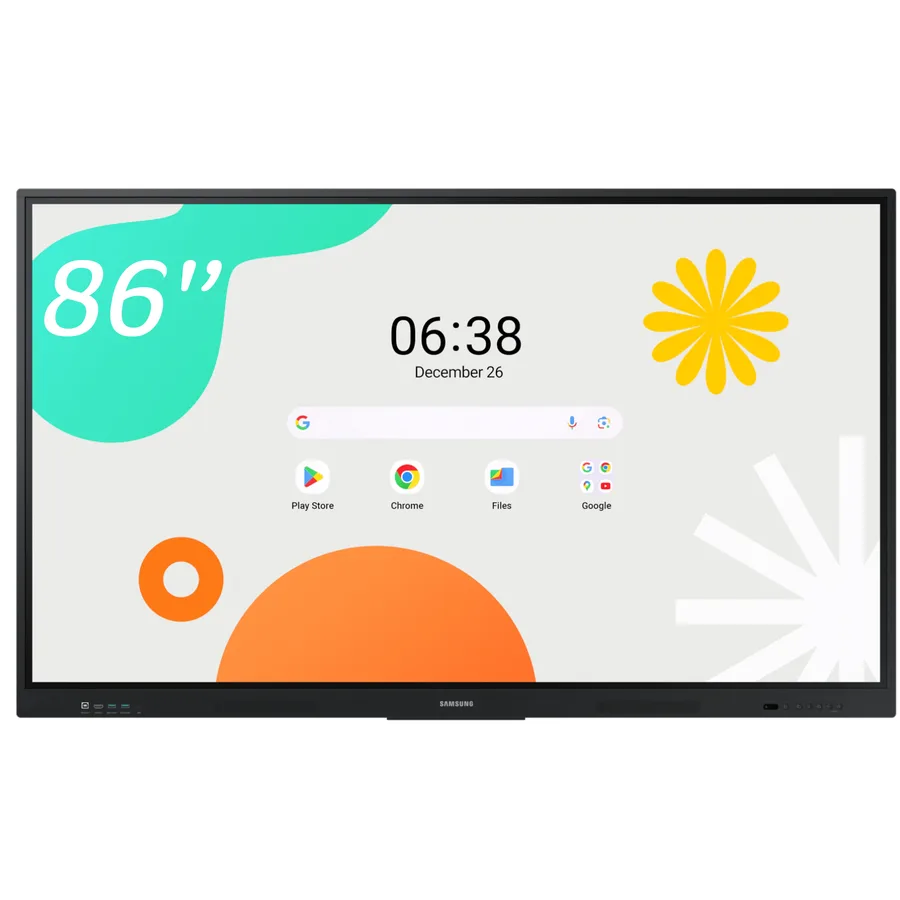 Monitor SAMSUNG 86INC Touch Interactive Digital Flipboard Android 14 â Monitores â LH86WAFWLGCXZX