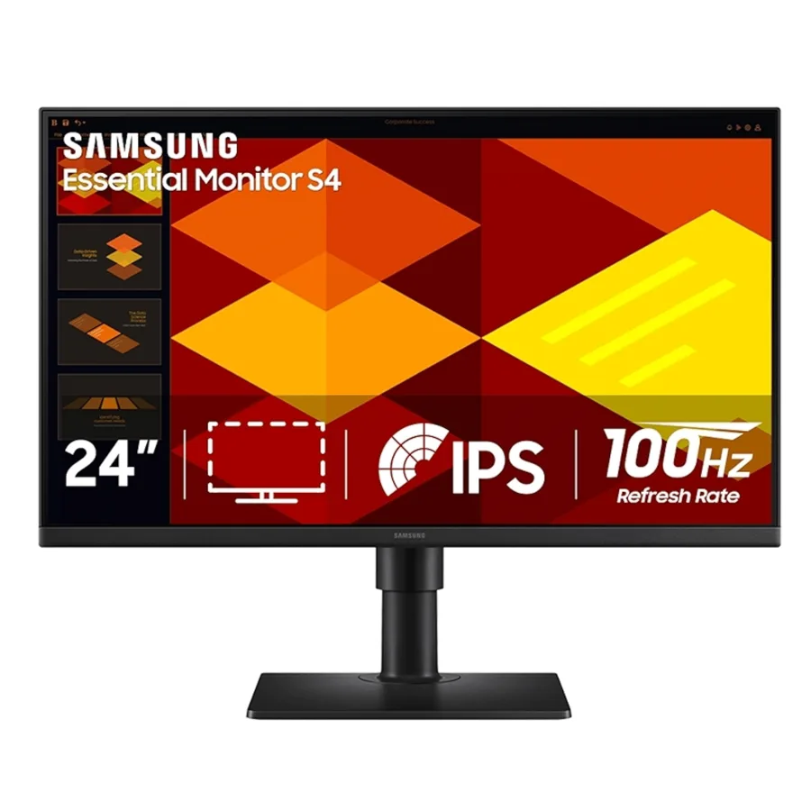 SAMSUNG Monitor 24" Essential S4 100HZ â LS24D402GANXGO