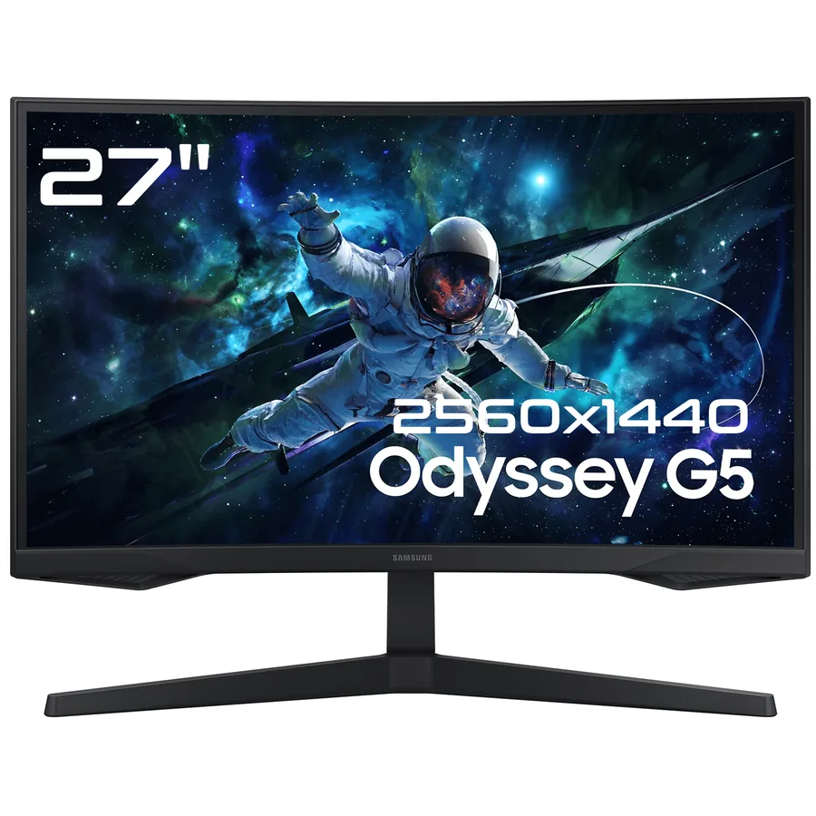 SAMSUNG Monitor 27" Odyssey G5 Curved 165HZ â LS27CG552ENXZA
