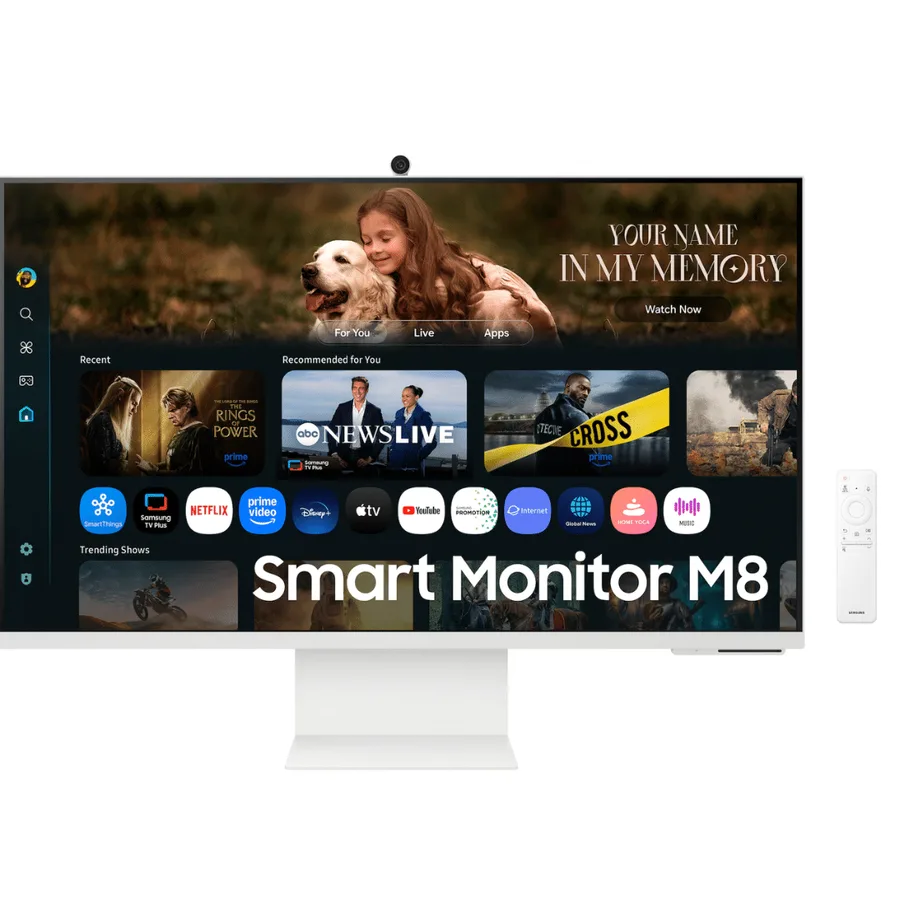 SAMSUNG Smart Monitor 32" Streaming TV 4K â LS32FM801UNXZA