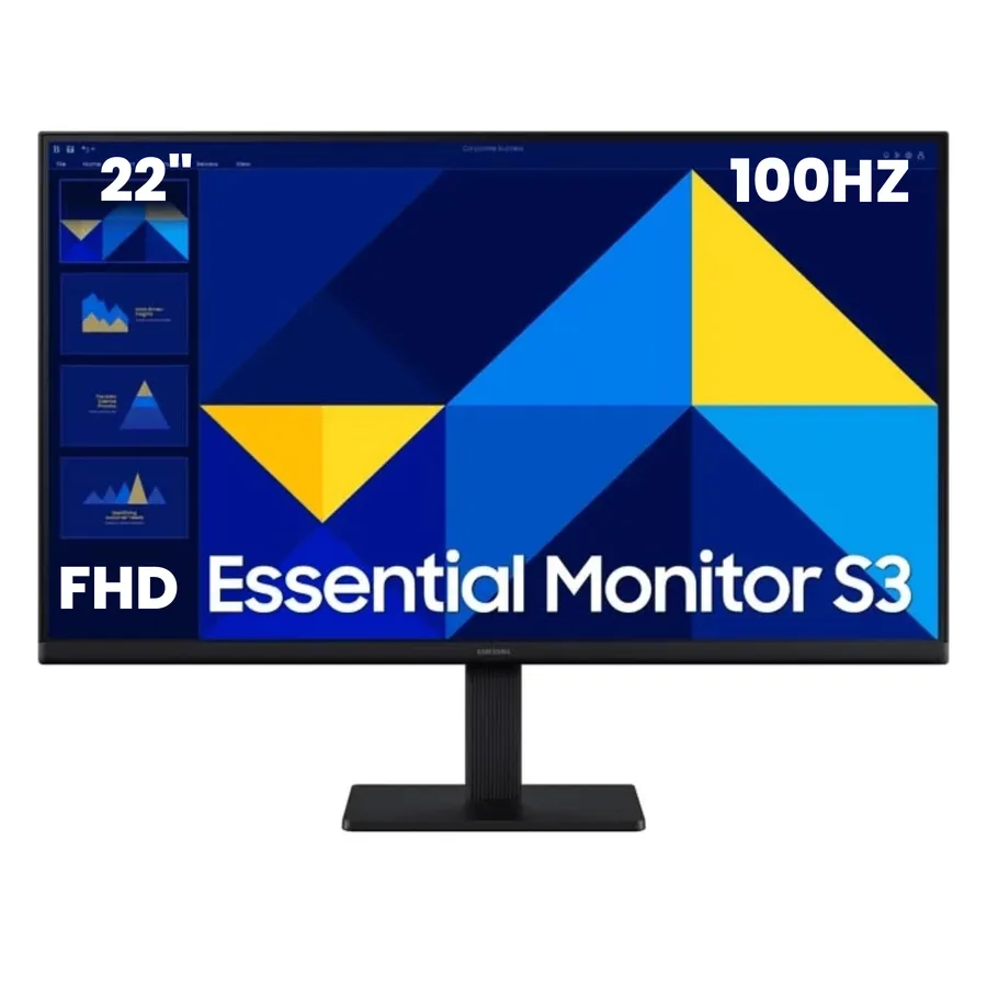 22IN S30GD FHD 100 HZ Monitor IPS HDMI VGA 3YR â SAMSUNG â 1467 â A300-RF4798 â RF4798 â 0887276903088 â S22D304GAN