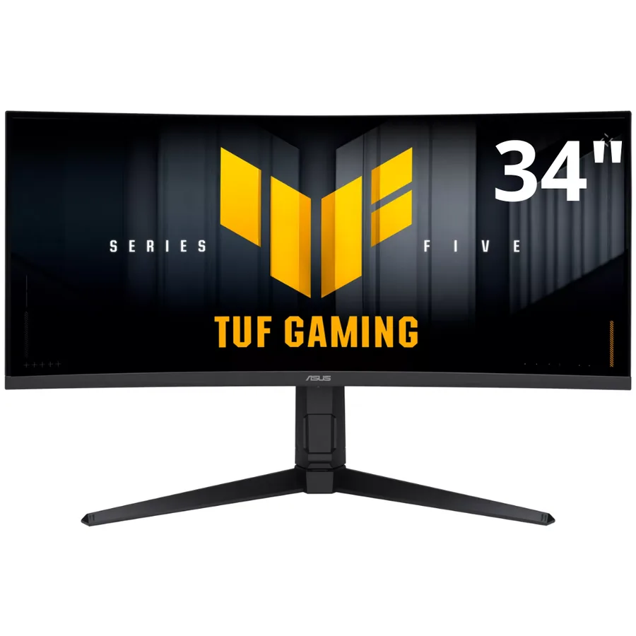 Monitor/asus Tuf Gaming VG34WQML5A 34PULG Wqhd Curvo 250HZ 0.5MS HDMI Dport DCI-P3 AMD Freesync â 199291382329 â VG34WQML5A