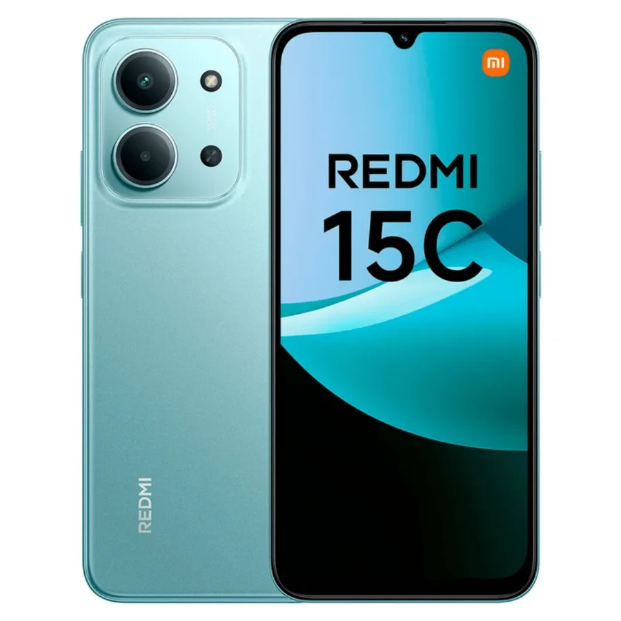 Celular/xiaomi Redmi 15C 4GB RAM/128GB ALM/6.9 PULG/50MP TRASERA/8MP Frontal/mint Green â 6932554455903 â XIA15CMGN